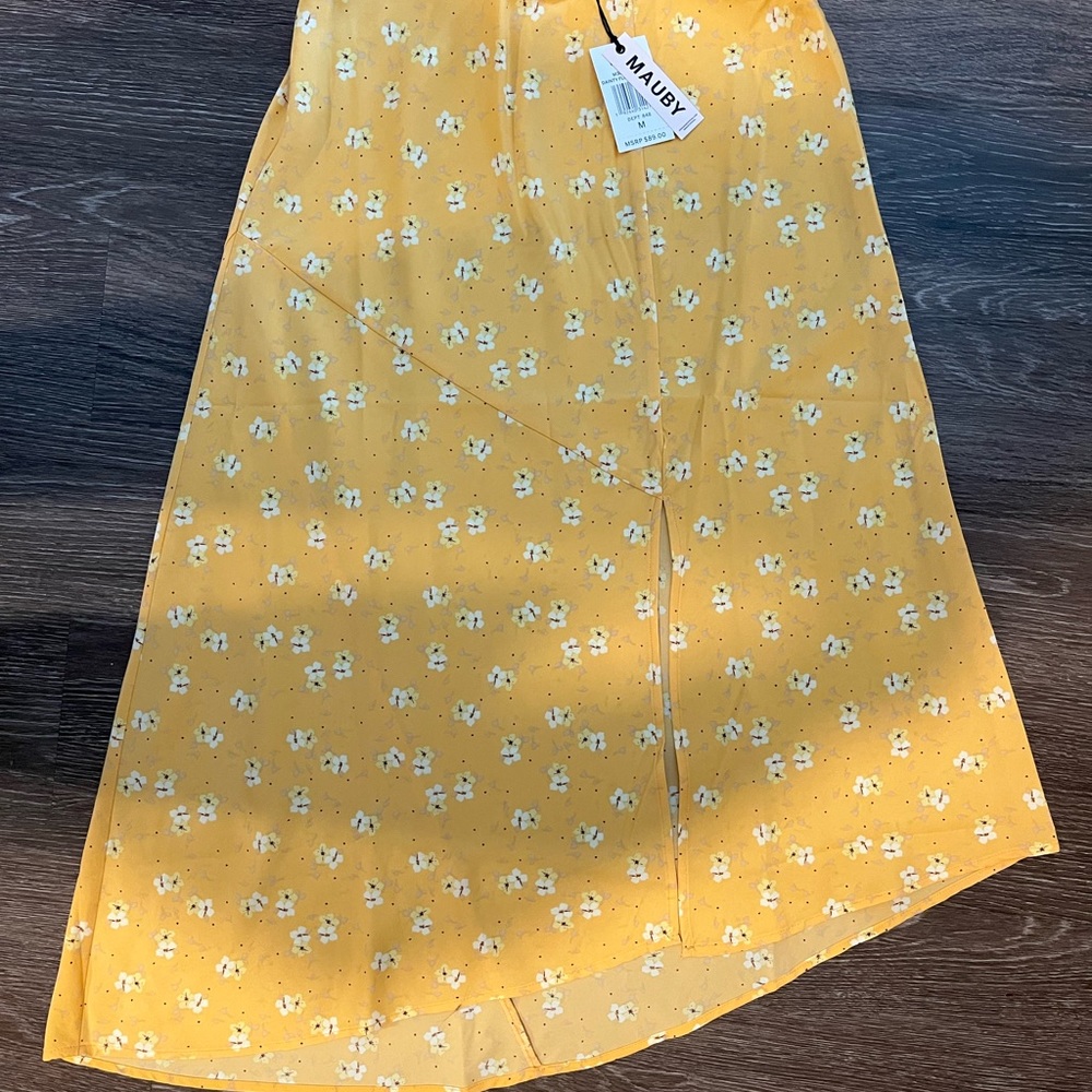 NWT Asymmetrical Floral Skirt from Nordstrom, M